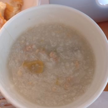 T&T Supermarket - Minced pork and salted egg congee (Large)- $6 - International Grocery Near Me - Vancouver, British Columbia
