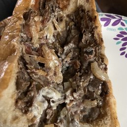 Philly steak bacon cheese steak