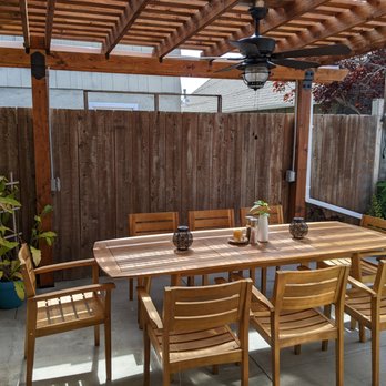 Sunset Outdoor Designs - From inside our back doorway - Patio Coverings Near Me