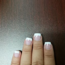 Pretty nails... it's acrylic over my real nails.. no tip on my nails.