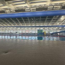 Anderson Aquatics Center - The pool deck
