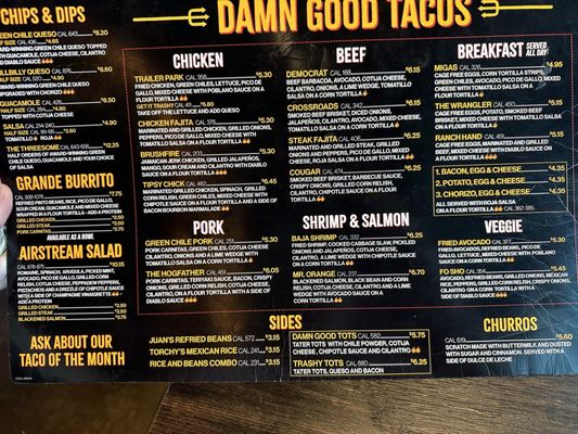 Menu photo 8 Torchy's Tacos Orlando, FL
