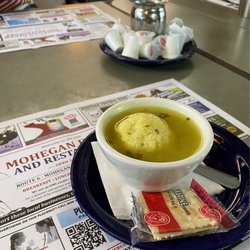 Mohegan Diner - Matzo Ball Soup