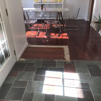 Mistival - Bathroom - Kitchen & Floors - Where a closer was taken down. - Flooring Near Me - Gaithersburg, Maryland Mistival - Bathroom - Kitchen & Floors - Where a closer was taken down. - Flooring Near Me - Gaithersburg, Maryland