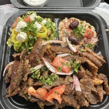 Al Baik Kabob House - Gyro platter to go - Mediterranean Near Me - Melbourne, Florida