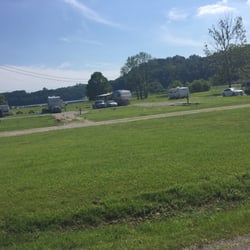 Lake Linville Boat Dock & Campground - Another view of the campground and lake