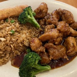 "General Tso's chicken." (I put quotes there on purpose.)