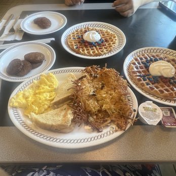 Waffle House - All Star Special with Fireworks Waffle - American Near Me - Gretna, Louisiana Waffle House - All Star Special with Fireworks Waffle - American Near Me - Gretna, Louisiana