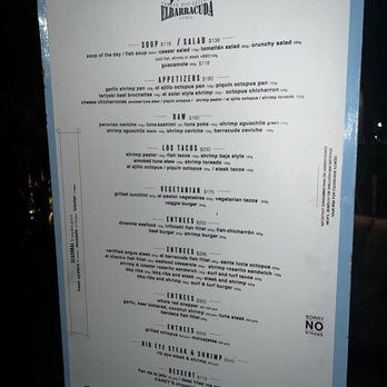 El Barracuda - Menu - Seafood Near Me - Nuevo Vallarta, NAY El Barracuda - Menu - Seafood Near Me - Nuevo Vallarta, NAY