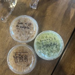 Green tea + coffee! Green tea + coffee!