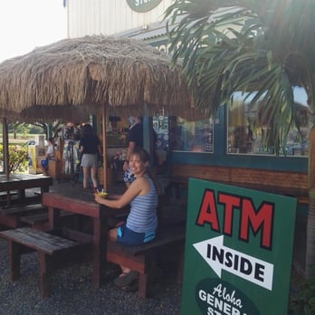 Aloha General Store - Outdoor seating at Aloha General. :D - Ice Cream & Frozen Yogurt Near Me - Haleiwa, Hawaii Aloha General Store - Outdoor seating at Aloha General. :D - Ice Cream & Frozen Yogurt Near Me - Haleiwa, Hawaii