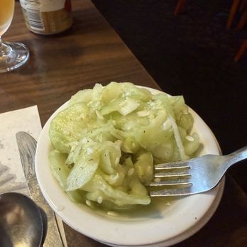 McCook Bohemian Restaurant & Lounge - Tasty sweet cucumber salad. - Czech Near Me - Mc Cook, Illinois McCook Bohemian Restaurant & Lounge - Tasty sweet cucumber salad. - Czech Near Me - Mc Cook, Illinois