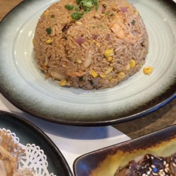 Zen Dumpling - Shrimp Fried Rice, and glimpses of Pan Fried Bao Bites and Beef Pancake Rolls - Soup Near Me - Jacksonville, Florida