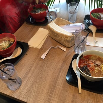 Ramen Tatsunoya - My son dining with three friends. - Ramen Near Me - Pasadena, California