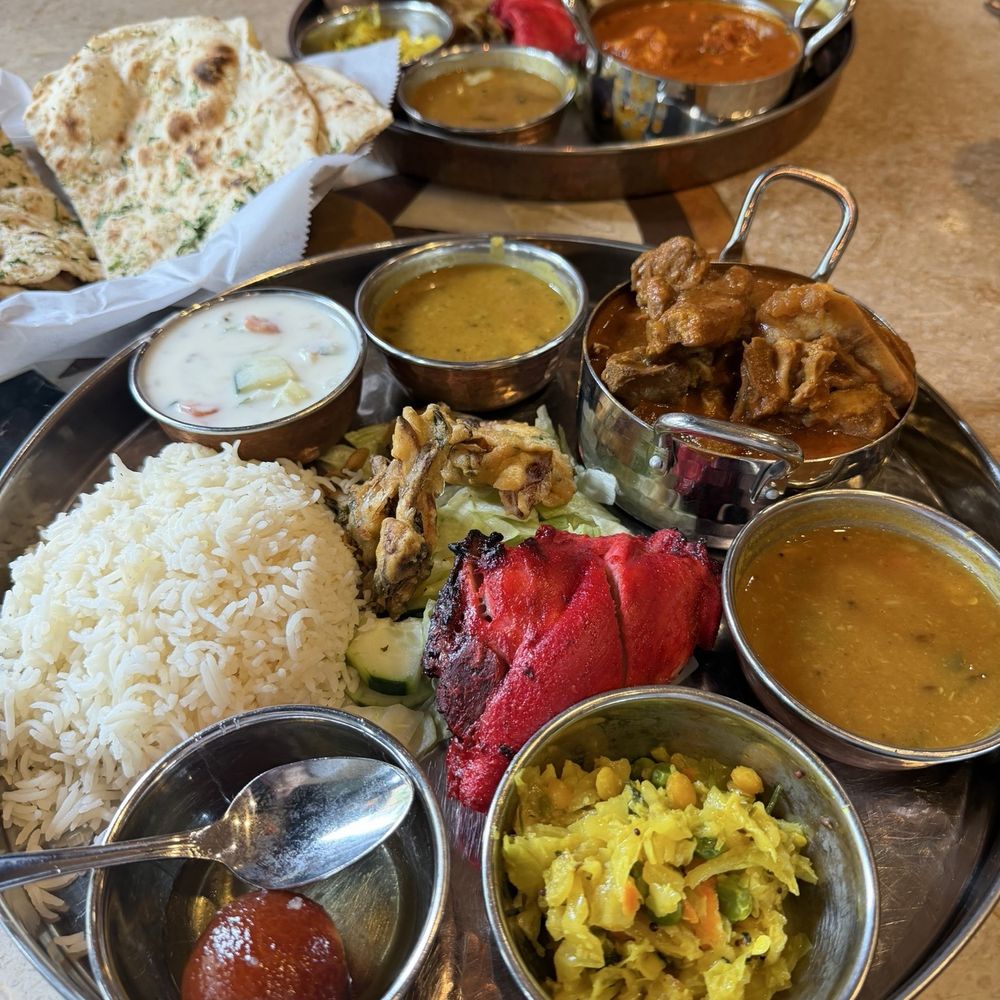 Swagat - Goat Thali - Indian Near Me - Hillsboro, Oregon