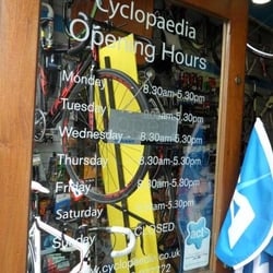 Cyclopaedia Ltd - Opening Times