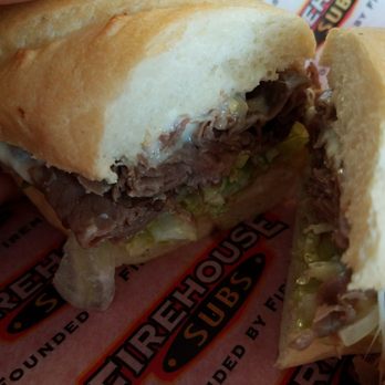 Firehouse Subs - Roast beef on white with everything - Delis Near Me - Laguna Woods, California Firehouse Subs - Roast beef on white with everything - Delis Near Me - Laguna Woods, California