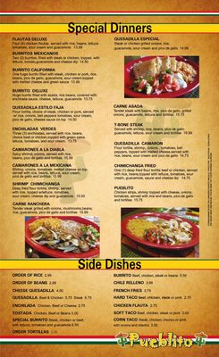 Menu photo 6 Pueblito Mexican Restaurant Chico, CA Menu photo 6 Pueblito Mexican Restaurant Chico, CA
