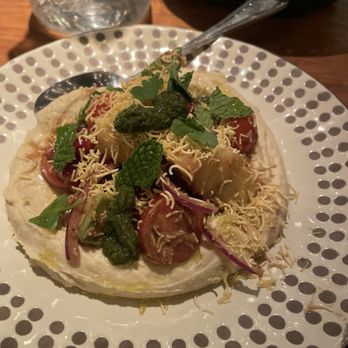 Ema - "Bhel" Hummus - Mediterranean Near Me - Chicago, Illinois