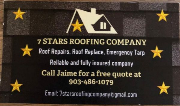 7 Stars Roofing Logo