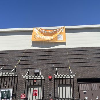 Shatera - Back of building with their banner - Mediterranean Near Me - Gilbert, Arizona