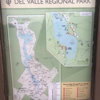 Del Valle Regional Park - Map - Parks Near Me - Livermore, California