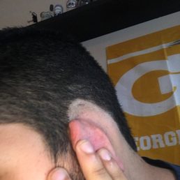 Improperly cut side Improperly cut side