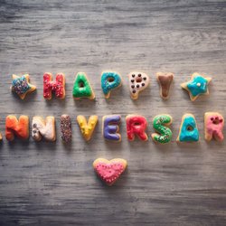 Johnson Donuts - Loved how these anniversary donuts turned out for my husband! They are the perfect size and so delicious! Customer service was amazing!