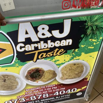 A &J Caribbean Taste - Logo - Caribbean Near Me - Newark, New Jersey