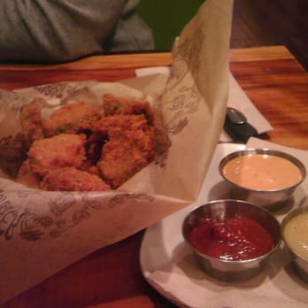 Bareburger - Forest Hills - Fried pickles - Burgers Near Me - Forest Hills, New York