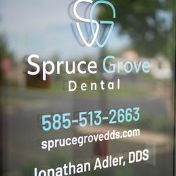 Spruce Grove Dental - Office front door