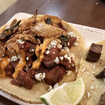 Taco Guild - Chipotle Cherry Steak Taco - Bars Near Me - Phoenix, Arizona Taco Guild - Chipotle Cherry Steak Taco - Bars Near Me - Phoenix, Arizona