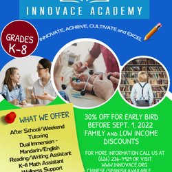 Early bird registration special. Tutoring by trained public school administrators; 1:1 private tutor is available.
