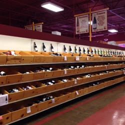 Friar Tuck - Many aisles just like this, full of boxes and boxes of wine!