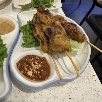 Pho Thai - 12. Chicken Satay 12. - Vietnamese Near Me - Rego Park, New York