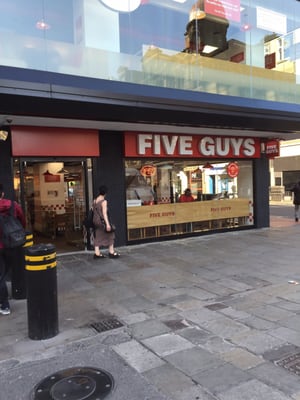 Five Guys Burgers and Fries Newcastle by null