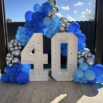Nonstop Party Rentals - Number marquee for rent - Bounce House Rentals Near Me Nonstop Party Rentals - Number marquee for rent - Bounce House Rentals Near Me