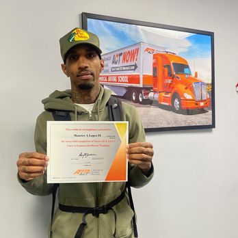 Ahern ACT - Congratulations on successfully earning your Class A CDL at Ahern ACT--well done! - Driving Schools Near Me