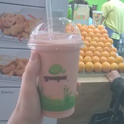 Guapa - Le Magic Smoothie Paradisiaco: mangue, fraise, banane, pomme, soja vanillé,...