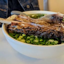 Beef rib pho Beef rib pho