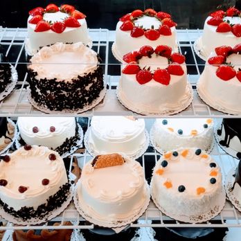 Copenhagen Bakery - Cakes in case. - Bakeries Near Me - Northport, New York