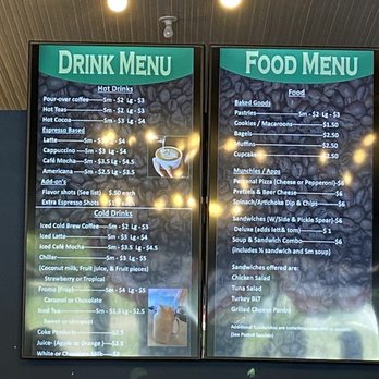 Mountain Mocha - menus on the wall of a restaurant - Coffee & Tea Near Me - Walhalla, South Carolina Mountain Mocha - menus on the wall of a restaurant - Coffee & Tea Near Me - Walhalla, South Carolina