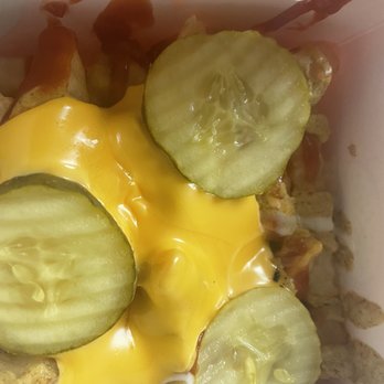Mr Beast Burger - Beast Fries - Pickles, Melted Cheese, Caramelized onions, ketchup & mayo - Fast Food Near Me - Danbury, Connecticut Mr Beast Burger - Beast Fries - Pickles, Melted Cheese, Caramelized onions, ketchup & mayo - Fast Food Near Me - Danbury, Connecticut