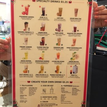 Teaspoon - Menu - Bubble Tea Near Me - Campbell, California