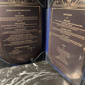 John Wick Experience - Drinks menu in the front bar area - Escape Games Near Me - Las Vegas, Nevada John Wick Experience - Drinks menu in the front bar area - Escape Games Near Me - Las Vegas, Nevada