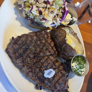 Wood Ranch Cerritos - Prime Top Sirloin and coleslaw salad - Barbeque Near Me - Cerritos, California