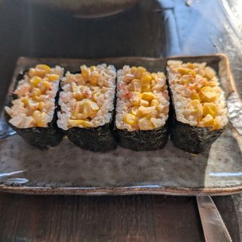 Noreetuh - Sweet Summer Corn Musubi (OL) - New American Near Me - New York, New York