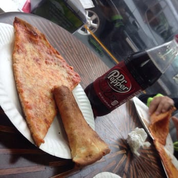 Bellas - A regular slice and a Dr. Pepper. - Italian Near Me - Chester, New Jersey Bellas - A regular slice and a Dr. Pepper. - Italian Near Me - Chester, New Jersey