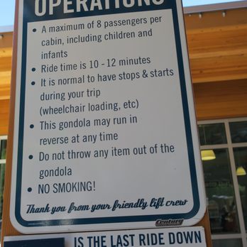 Sea To Sky Gondola - Rules - Hiking Near Me - Squamish, British Columbia Sea To Sky Gondola - Rules - Hiking Near Me - Squamish, British Columbia