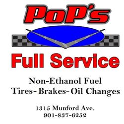 Pop's Full Service - Business information